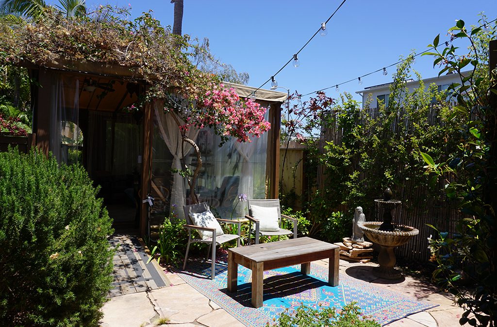 lemongrass outdoor garden area encinitas